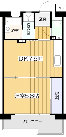 【UR賃貸】プロムナーデ関目−1DK-リB／35�u